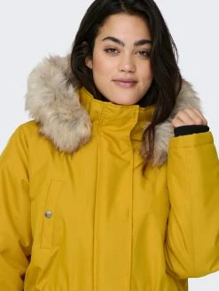 ONLY CARMAKOMA Parka Mantel Winter Jacke Große Übergröße Curvy Plus Size In Gelb 11 ONLY CARMAKOMA Parka Mantel Winter Jacke Große Übergröße Curvy Plus Size In Gelb -JYOKO-Shop only carmakoma parka mantel winter jacke grosse ubergrosse curvy plus size in gelb 4