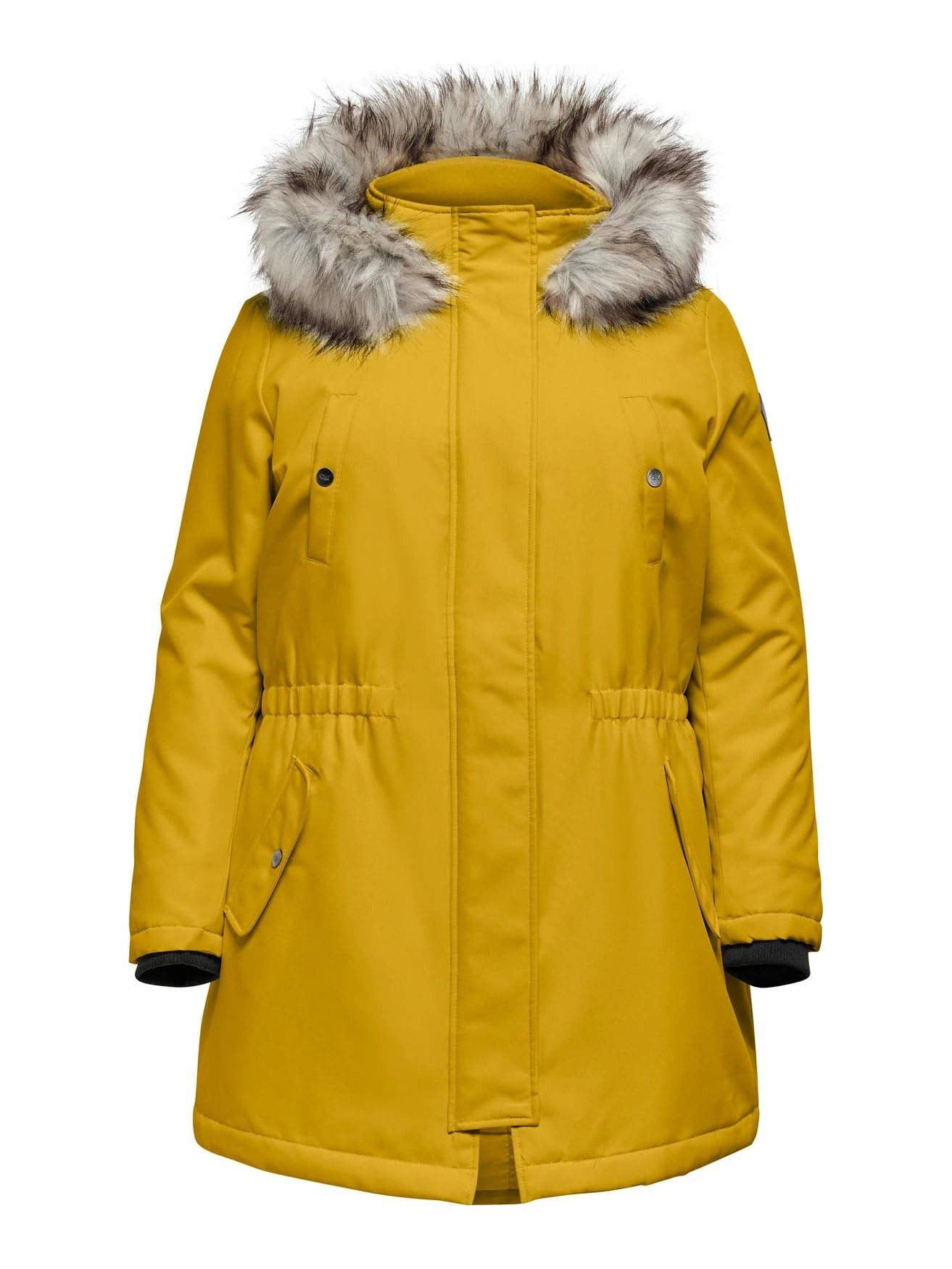 ONLY CARMAKOMA Parka Mantel Winter Jacke Große Übergröße Curvy Plus Size In Gelb 6 ONLY CARMAKOMA Parka Mantel Winter Jacke Große Übergröße Curvy Plus Size In Gelb – Bild 6