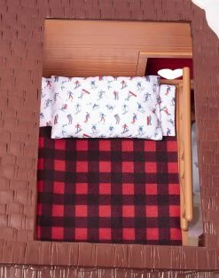 Our Generation Puppenhaus Mit Puppenzubehör – Winter Holz Waldhütte Mit Zubehör -JYOKO-Shop our generation puppenhaus mit puppenzubehor winter holz waldhutte mit zubehor 4