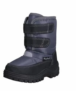 Playshoes Winter-Bootie Mit Klettverschluss In Grau -JYOKO-Shop playshoes winter bootie mit klettverschluss in grau 5