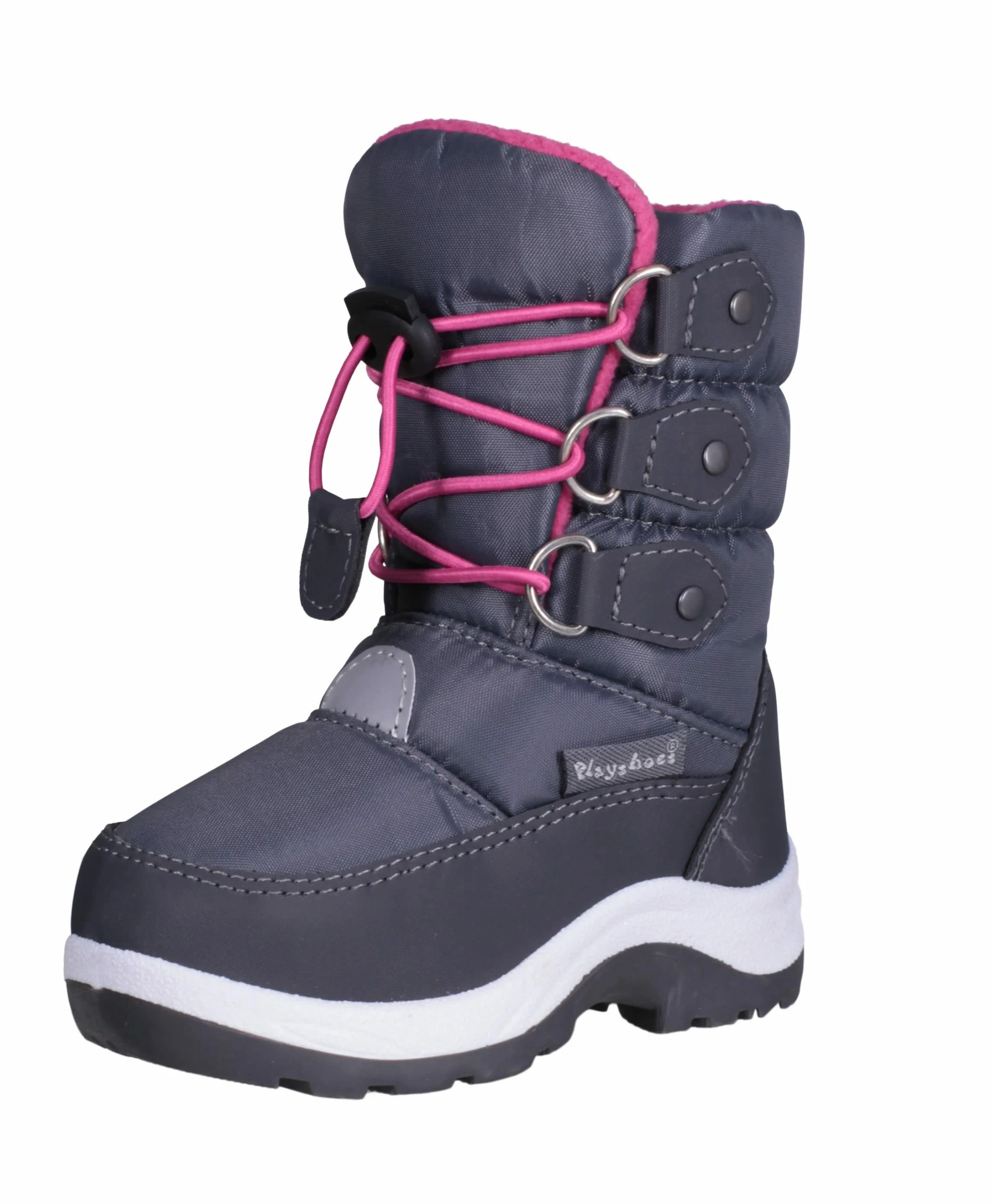 Playshoes Winter-Bootie Zum Schnüren In Pink 6 Playshoes Winter-Bootie Zum Schnüren In Pink – Bild 6