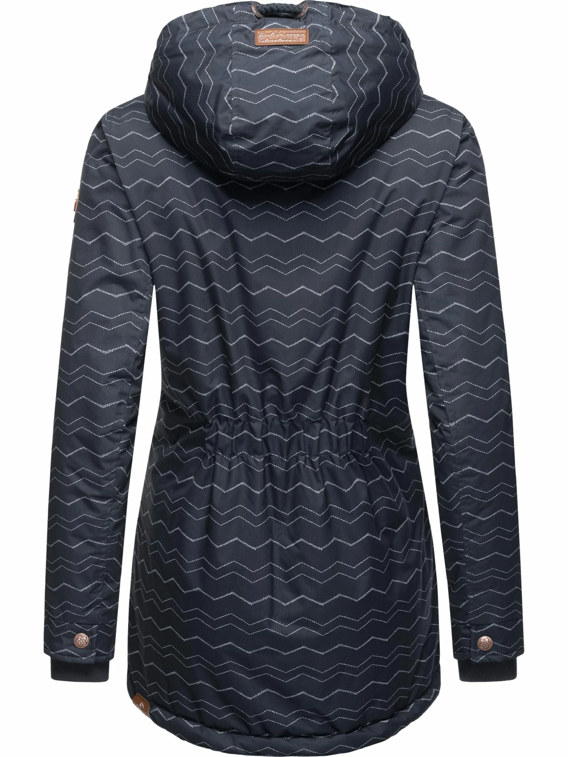 Ragwear Winterjacke Zuzka Winter In Navy Zig Zag22 3 Ragwear Winterjacke Zuzka Winter In Navy Zig Zag22 – Bild 3
