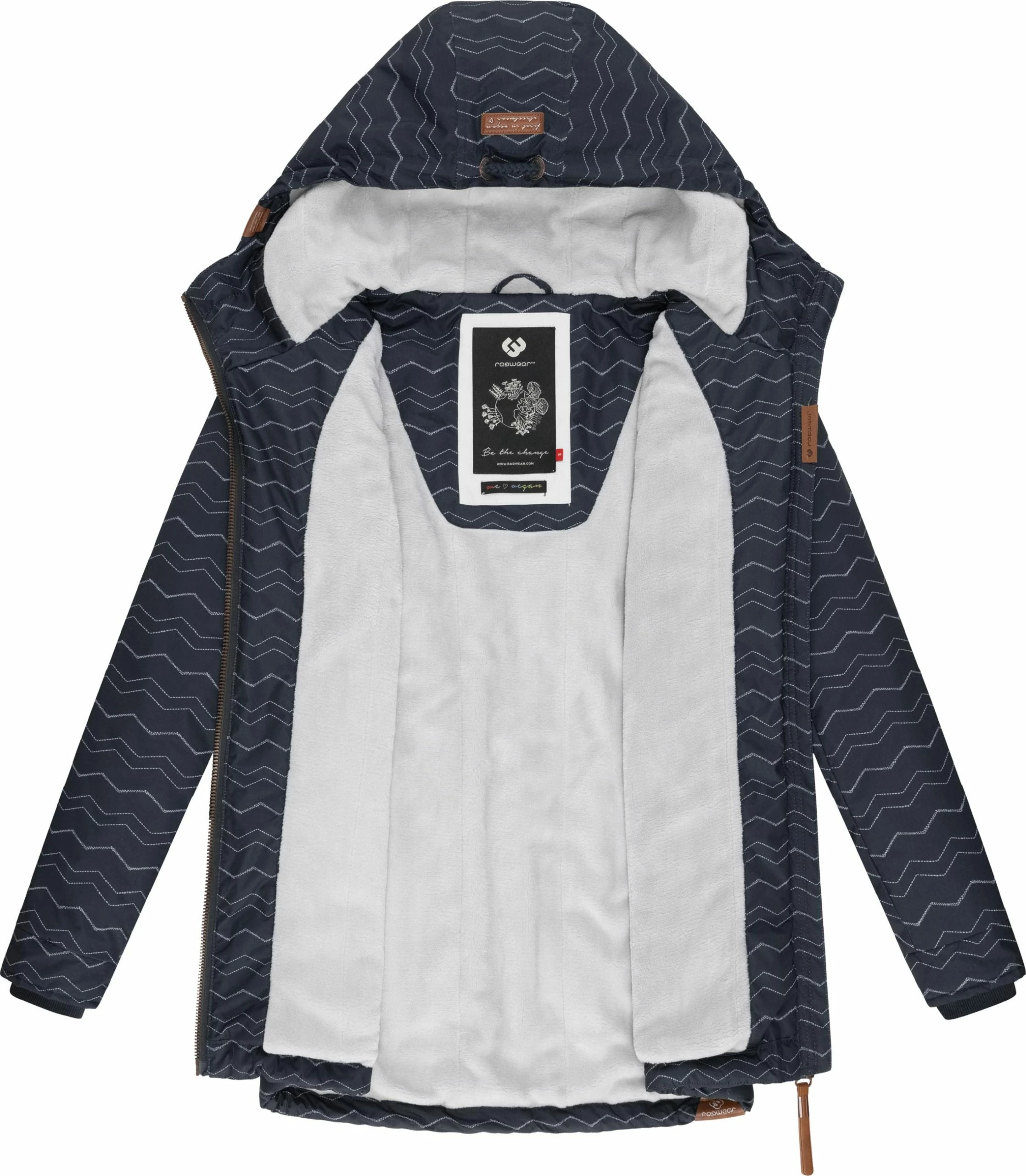 Ragwear Winterjacke Zuzka Winter In Navy Zig Zag22 4 Ragwear Winterjacke Zuzka Winter In Navy Zig Zag22 – Bild 4