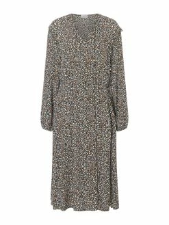 Re.draft 'Frill Sleeve Mini Animal' Pr Light Winter Blue -JYOKO-Shop re draft frill sleeve mini animal pr light winter blue 2