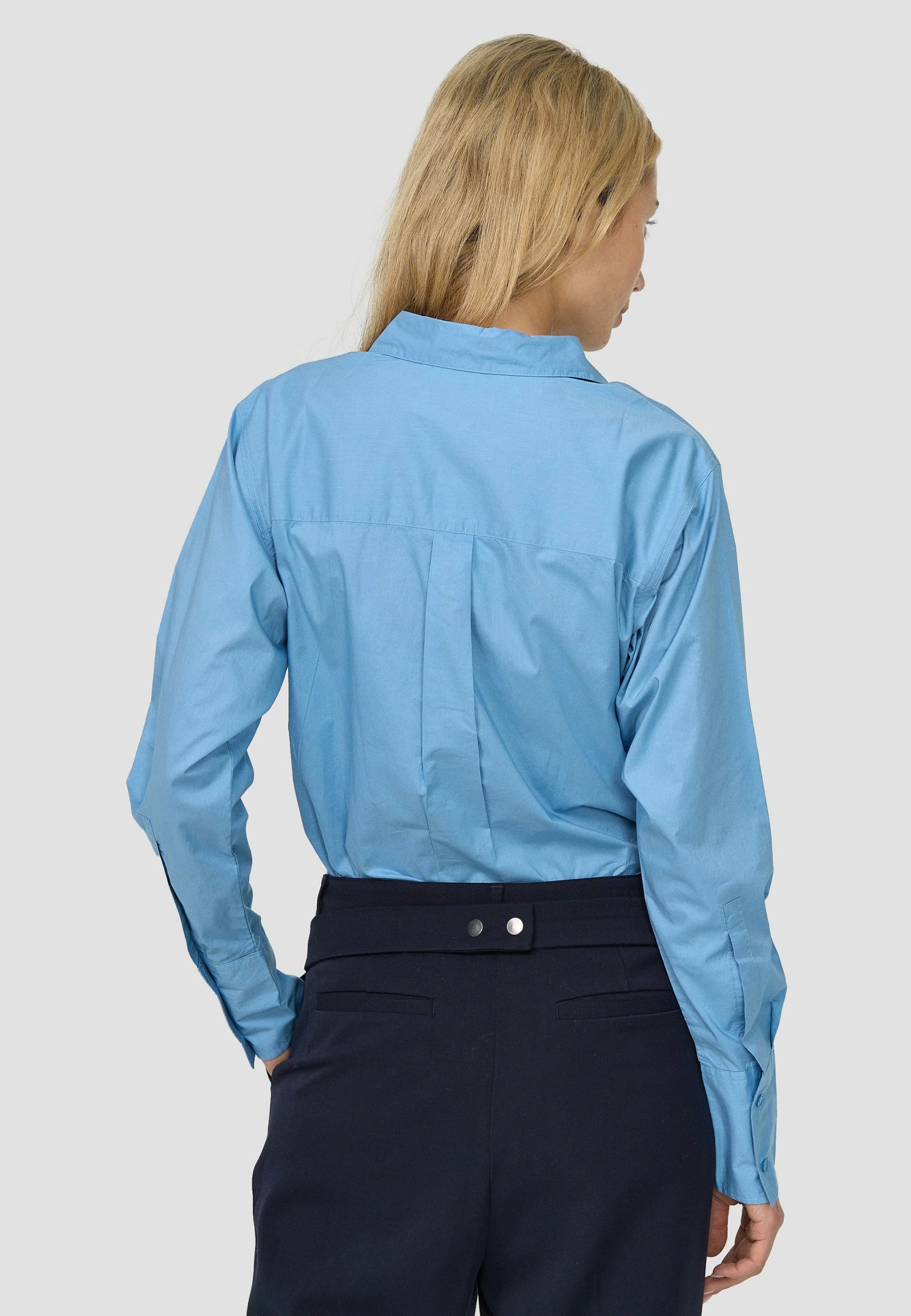 Re.draft 'Poplin' Light Winter Blue 3 Re.draft 'Poplin' Light Winter Blue – Bild 3