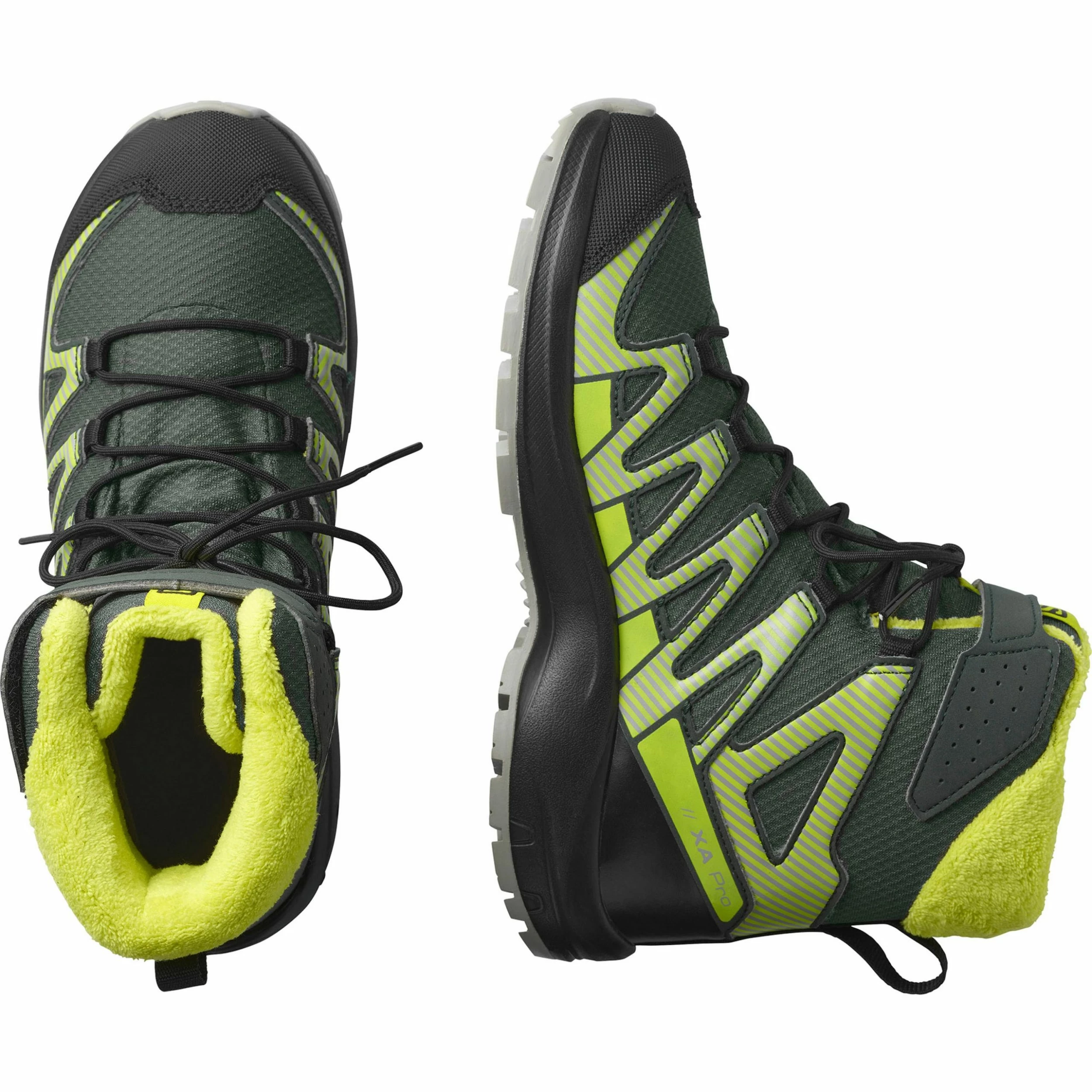 Salomon Wanderschuhe XA PRO V8 WINTER In Urban Chic-black-evening Primrose 3 Salomon Wanderschuhe XA PRO V8 WINTER In Urban Chic-black-evening Primrose – Bild 3