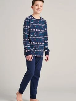 Schiesser Schlafanzug Winter Escape In Nightblue 7 Schiesser Schlafanzug Winter Escape In Nightblue -JYOKO-Shop schiesser schlafanzug winter escape in nightblue 3