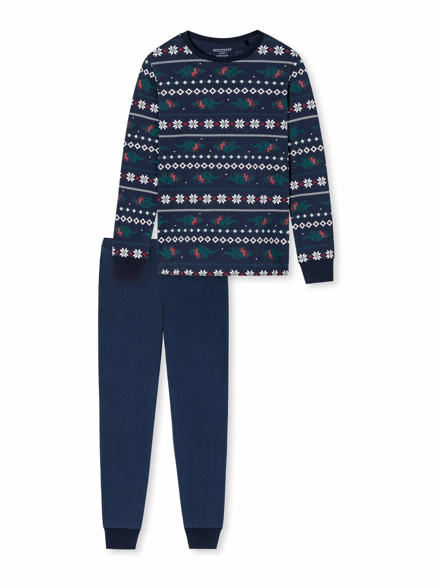 Schiesser Schlafanzug Winter Escape In Nightblue 1 Schiesser Schlafanzug Winter Escape In Nightblue