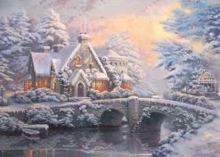 Schmidt Spiele Thomas Kinkade, Lamplight Manour/Winter In Lamplight Manour. Puzzle 2 X 1.000... -JYOKO-Shop schmidt spiele thomas kinkade lamplight manour winter in lamplight manour puzzle 2 x 1 000 2