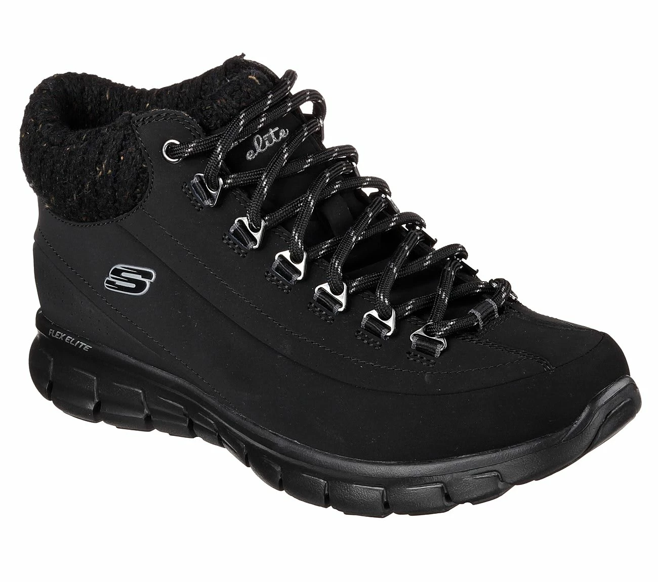 Skechers Stiefel SYNERGY WINTER NIGHTS In Schwarz 3 Skechers Stiefel SYNERGY WINTER NIGHTS In Schwarz – Bild 3