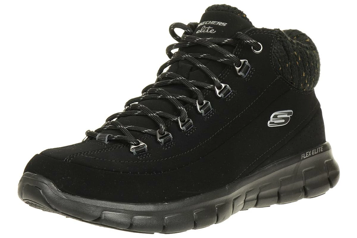 Skechers Stiefel SYNERGY WINTER NIGHTS In Schwarz 1 Skechers Stiefel SYNERGY WINTER NIGHTS In Schwarz