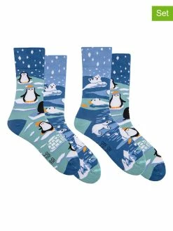 Spox Sox 2er-Set: Socken "Winter" In Blau