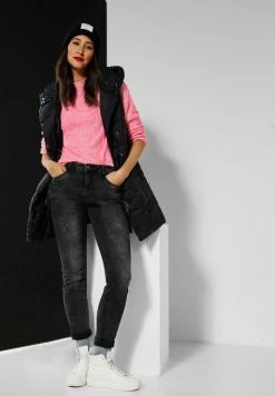 STREET ONE Pullover In Winter Rose Melange -JYOKO-Shop street one pullover in winter rose melange 7