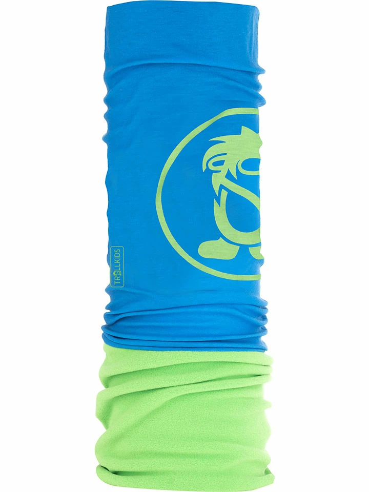 TROLLKIDS Loopschal "Winter" In Hellblau/ Grün 1 TROLLKIDS Loopschal "Winter" In Hellblau/ Grün