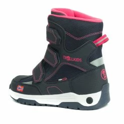 TROLLKIDS Winter Schuhe "Lofoten" In Marineblau / Pink 7 TROLLKIDS Winter Schuhe "Lofoten" In Marineblau / Pink -JYOKO-Shop trollkids winter schuhe lofoten in marineblau pink 2