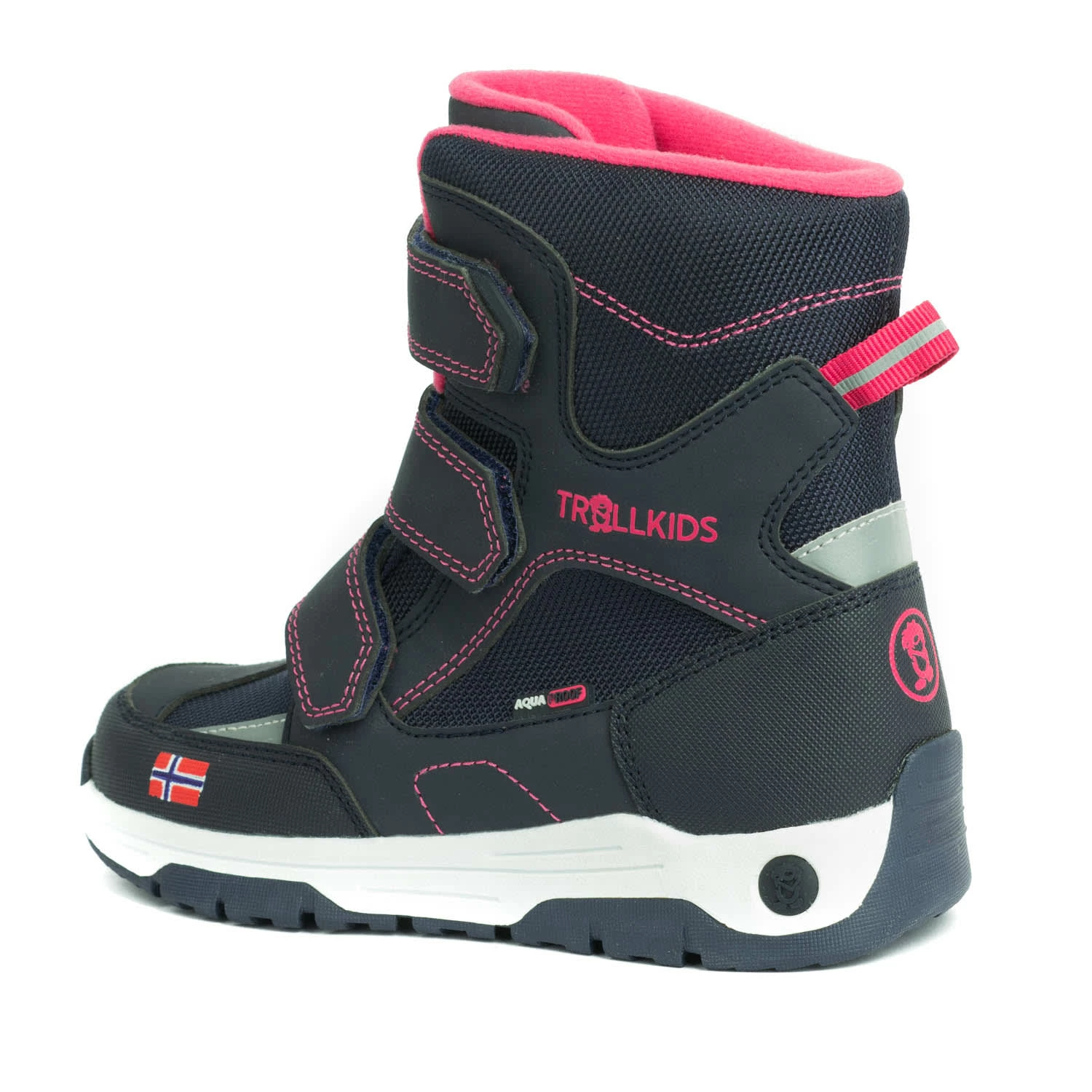 TROLLKIDS Winter Schuhe "Lofoten" In Marineblau / Pink 3 TROLLKIDS Winter Schuhe "Lofoten" In Marineblau / Pink – Bild 3