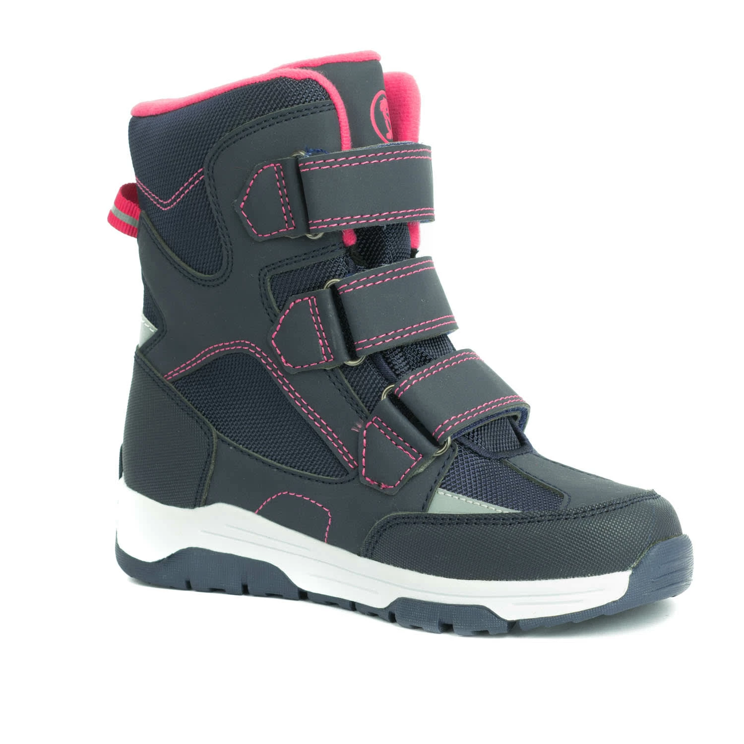 TROLLKIDS Winter Schuhe "Lofoten" In Marineblau / Pink 4 TROLLKIDS Winter Schuhe "Lofoten" In Marineblau / Pink – Bild 4