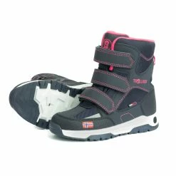 TROLLKIDS Winter Schuhe "Lofoten" In Marineblau / Pink 9 TROLLKIDS Winter Schuhe "Lofoten" In Marineblau / Pink -JYOKO-Shop trollkids winter schuhe lofoten in marineblau pink 4