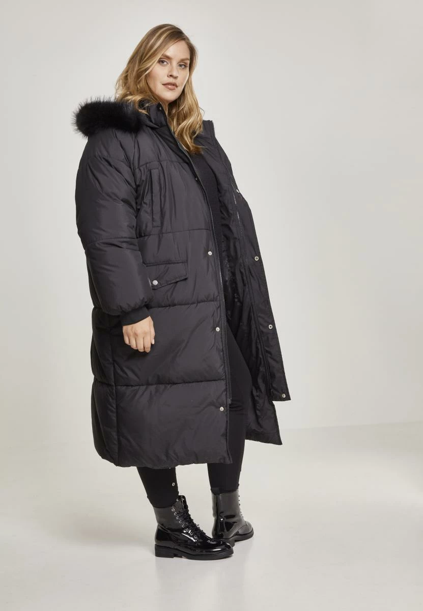 URBAN CLASSICS Winter Jackets In Schwarz 4 URBAN CLASSICS Winter Jackets In Schwarz – Bild 4