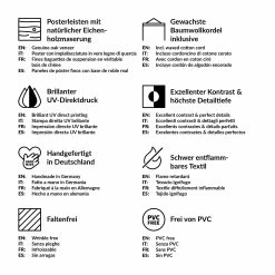 WallArt Stoffbild Mit Posterleisten - Nadelbäume Im Winter In Grün -JYOKO-Shop wallart stoffbild mit posterleisten nadelbaume im winter in grun 27