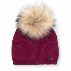 Wittchen Winter Hat (H) 24 X (B) 42 Cm In Burgundy