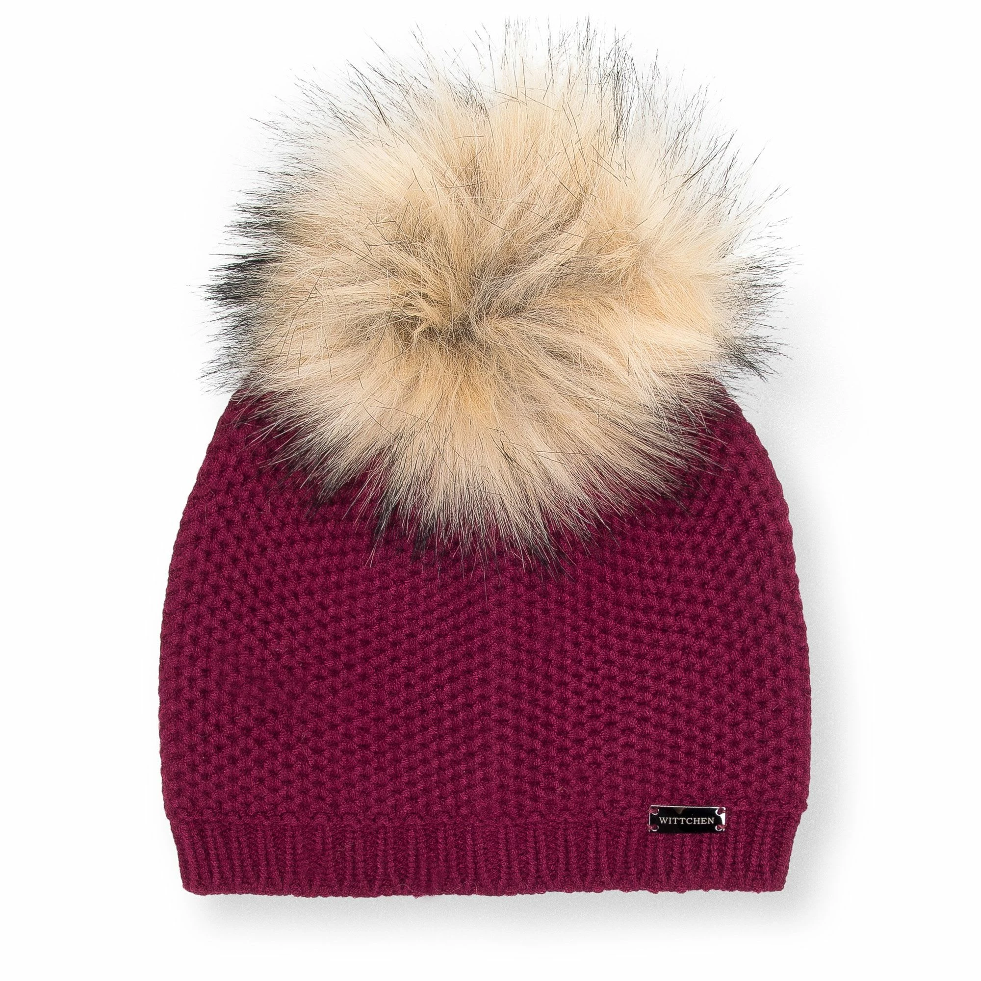 Wittchen Winter Hat (H) 24 X (B) 42 Cm In Burgundy 1 Wittchen Winter Hat (H) 24 X (B) 42 Cm In Burgundy