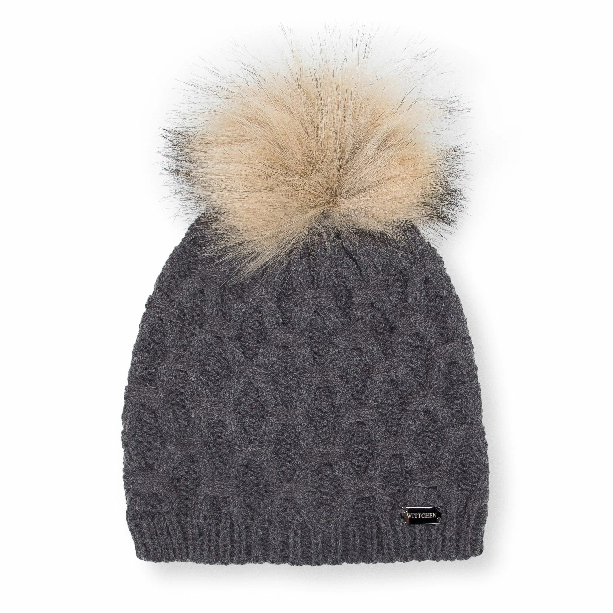 Wittchen Winter Hat (H) 26 X (B) 42 Cm In Dark Grey 1 Wittchen Winter Hat (H) 26 X (B) 42 Cm In Dark Grey