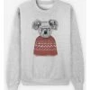 WOOOP Sweatshirt "Winter Koala" In Grau